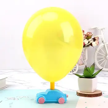 

5pcs Car Toy Plastic Educational Creative DIY Making Durable Car Toy Balloon Power Car for Kids Children Toddler