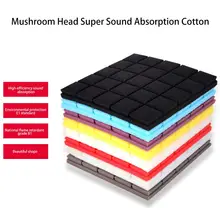 Огнеупорная огнестойкая Грибная пена для звукоизоляции акустическая пена регулирование звука студия поглощения комнаты плитка звук стоп пена