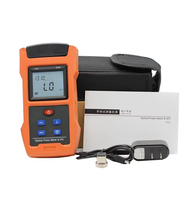 

Ftth-Fiber 20mw Light-Source Optical-Laser 10mw Handheld TL563 1m 10dbm Meter-70dbm