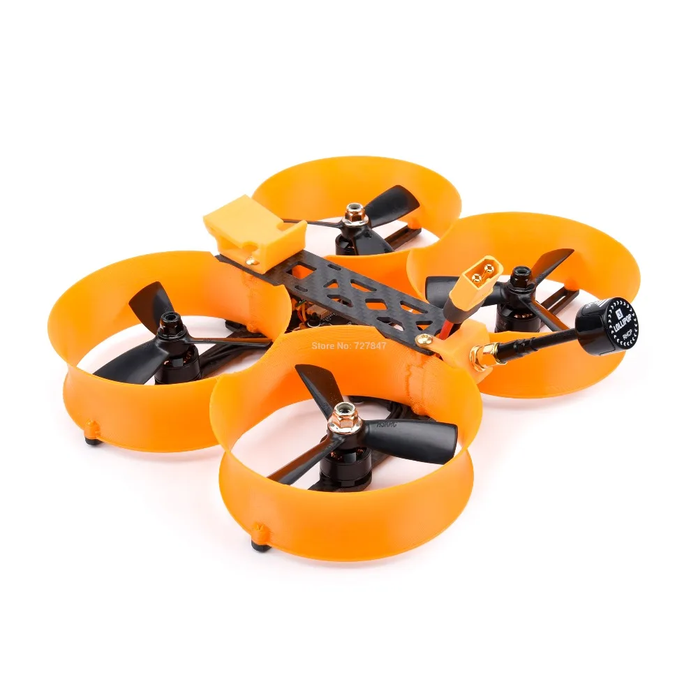 Пончик 3 дюйма 140 140 мм Рамка из углеродного волокна 1306 кв мотор 25A BLHELI_S ESC Mini F3/F4 управление полетом FPV гоночный Радиоуправляемый Дрон