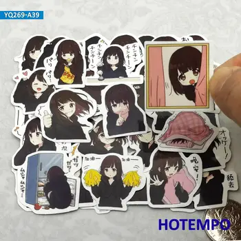 

39pcs Kawaii Anime Girl Mangirl Mini Stickers for Children Kids Diary Scrapbooking Stationery Mobile Phone Cute Cartoon Stickers