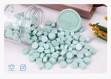 Photo Color 15 Уникальный винтажный воск печать штамп Бусины для конверта Свадебный Воск Печать Золотая пыль древний уплотнение воск восьмиугольник штамповка бусины воск печать - Цвет: Photo Color 15
