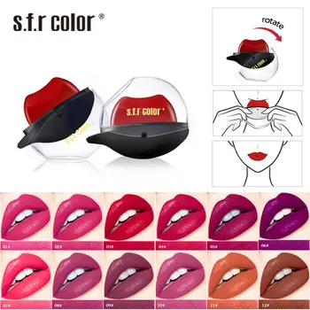 

2020 New 6 Color lazy lip balm Lip Gloss Lipstick Long Lasting Waterproof Long-lasting Velvet Matte Lipstick Lip Gloss Wholesale