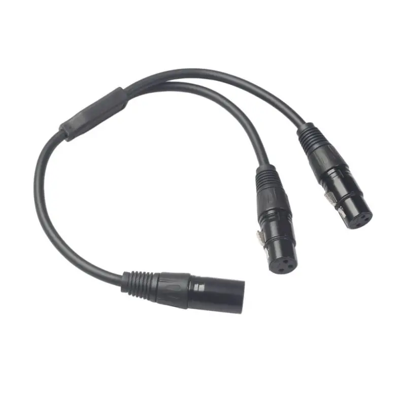 XLR 3pin Male to 2 XLR 3pin Female Cable Jack Y Sp карта памяти