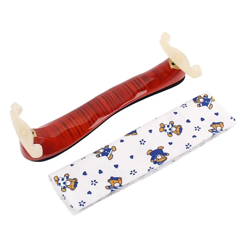 

4/4 Violin Shoulder Rest with Cleaing Cloth Parts Accessories