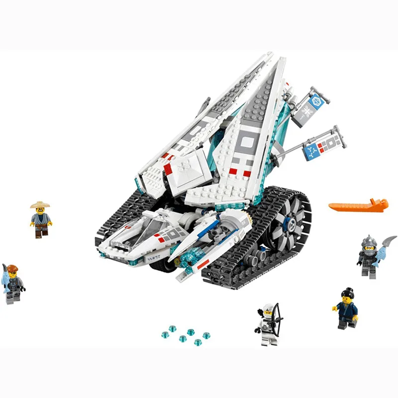 

Ninja Series Ice Tank Battle Machine Mech Walker Set Building Blocks Bricks 06061 Toys for Children Friends Christmas Gifts