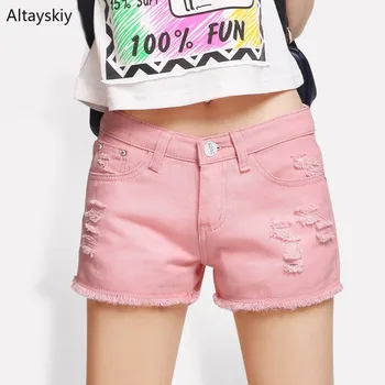 

Shorts Women Solid Simple High-quality All-match Kawaii Trendy Daily Korean Style Students Womens Female 2020 Elegant Hip Hop