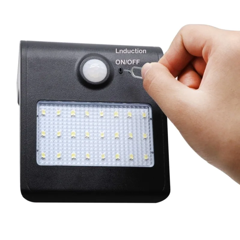 

24 LED Solar Light Outdoor Solar Lamp Powered Sunlight Waterproof PIR Motion Sensor Street Light for Garden Decoration Wall Lamp
