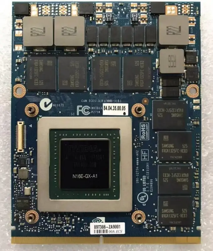 NVIDIA GTX 980M GM204 GeForce 8G GDDR5 MXM 89T386-ZA9001 00A ECS DP/N 0K5WCN для Dell Alienware MSI HP | Компьютеры и офис