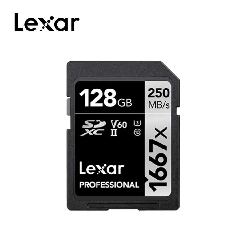 Lexar sd-карта 32 Гб 633x 1000x U3 класс 10 128 Гб карта памяти UHS-I C10 64 ГБ карта sd карта памяти флэш-карта для камеры - Емкость: 1000X-128GB