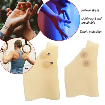 

Magnetic Therapy Wrist Hand Thumb Support Gloves Silicone Gel Arthritis Pressure Corrector Massage Pain Relief Gloves