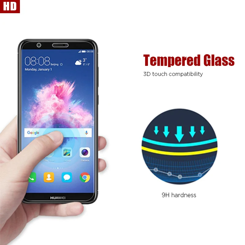 Tempered Glass for Huawei P Smart 2018  P Smart Pro 2019 2020 2021 S Z Screen Protector Glass for Huawei Mate 30  20 10 Lite glass cover mobile