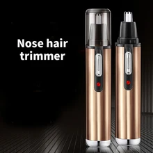 Men’s Electric Nose Hair Trimmer USB Charge Eyebrow Trimmer Set Rechargeable Nose Ear Sideburns Hair Shaving Kit Nose Hair Sciss