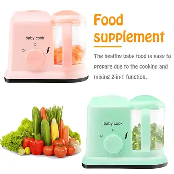 

5-in-1 Baby Food Maker Processor With Steam Cooker Blender Defroster Heating Disinfection Multi-functional Food Processor