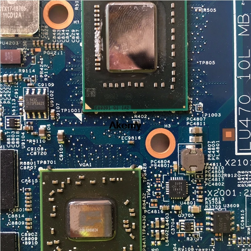 Материнская плата для ноутбука lenovo U400 HM65 с процессором SR06Z I5-2450M HD 6470M 1GB FRU: 90000054 LU470 48.4pj005031 протестирована