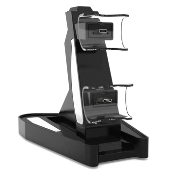 

for PS5 Handle Turn Light Charging Stand for PS5 Charger for PS5 Handle Bracket Bracket Dual Charger