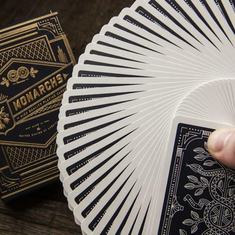 Производитель настраиваемый анти-просвечивающий тиснение Dezhou City Poker продвижение деятельности юбилей покер внешней торговли Expor