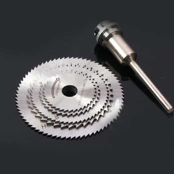 

22-44mm OD HSS Saw Disc Drill Rotary Tool Cutter Blade Set Fit For Wood Cutting