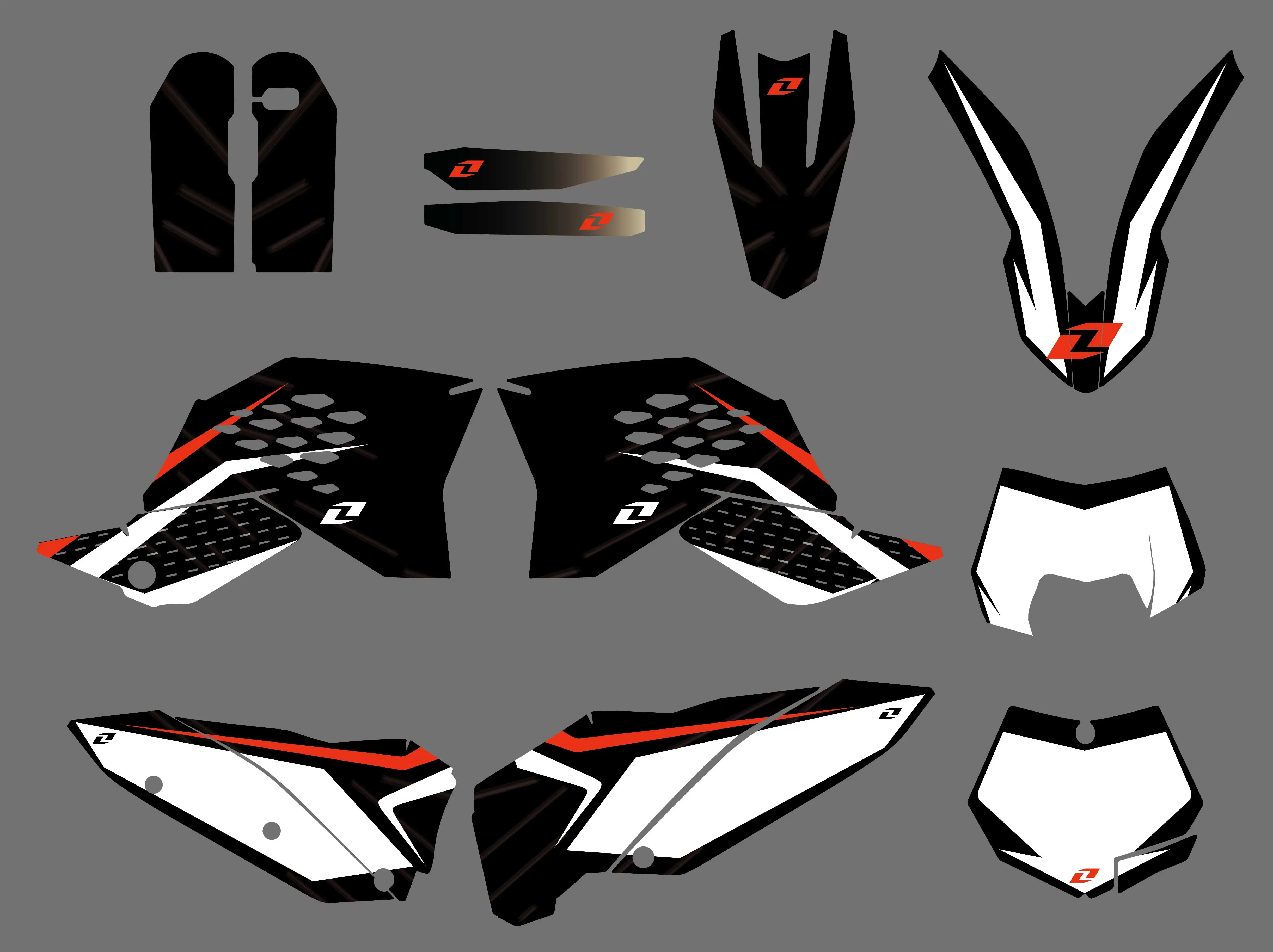 Motorcycle Graphics Decals Stickers For KTM SX SXF EXC EXCF XC EXCR 125