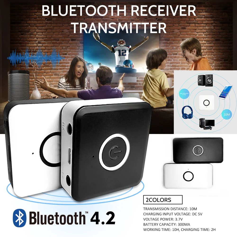 Bluetooth аудио приемник передатчик 2 в 1 адаптер преобразователь Bluetooth