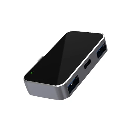 Концентратор USB Type C к HDMI TF SD Card Solt Мульти USB 3,0 PD зарядный кабель для MacBook Pro Air док-станция для 3/6 Порты и разъёмы USB-C usb-хаб сплиттер жил - Цвет: 3 IN 1 HUB Black