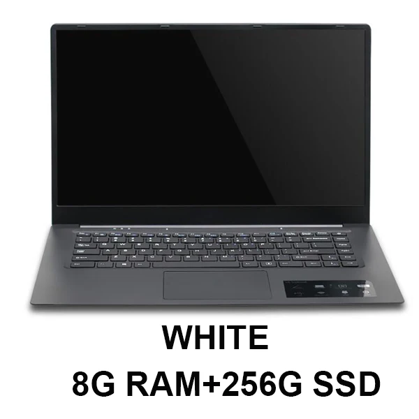 15,6 дюймовый ноутбук 8G ram 1 ТБ 512G 256G 128G SSD rom Ноутбук компьютер J3455 процессор ультрабук четырехъядерный с Win10 OS ms Office - Цвет: Black-8G-256G-SSD