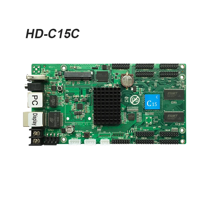 Huidu C15C HD-C15C асинхронная контрольная карта работает с HD-R500 HD R501 HD R501S HD R5018 led приемная карта для магазина windows led