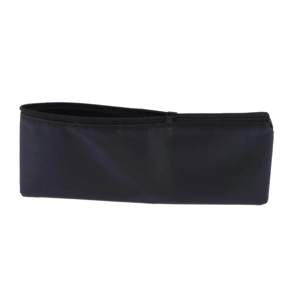 Premium Mic Protective Bags Soft Pouch Traveling 31x11cm Black Dustproof