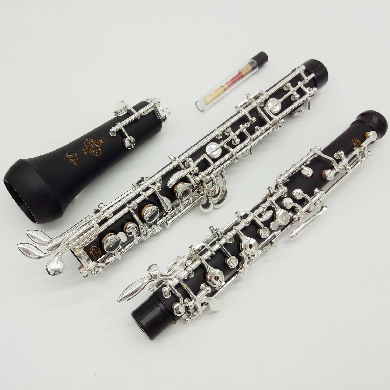 De Xin Oboe ORFEO Professional Bakelite Student Oboe C Key Musical Instruments With Case Reeds Accessories