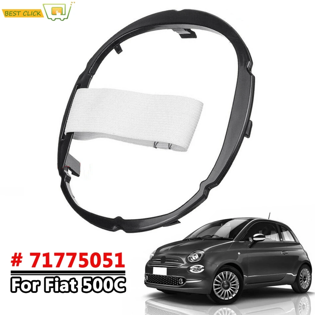 Gear Shift Stick Lever Boot Gaiter Retaining Ring car interior accessories gear head cover 71775051 For Fiat 500 500c 2007-2013 /Panda 2003-2012