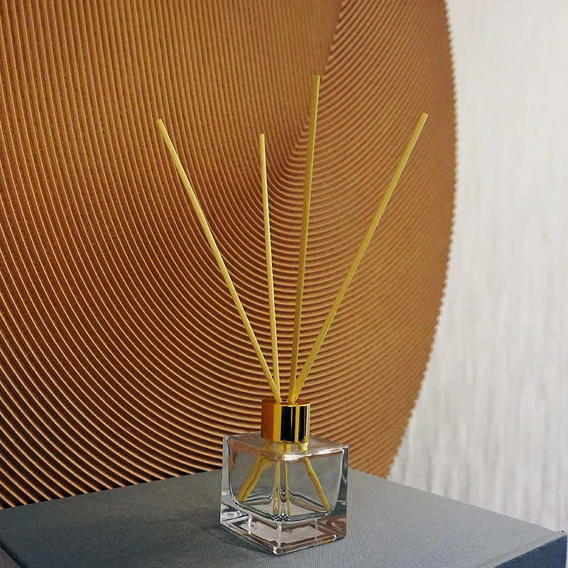 New Product High Quality Yellow Aroma Fiber Reed Fragrance Oil Diffuser