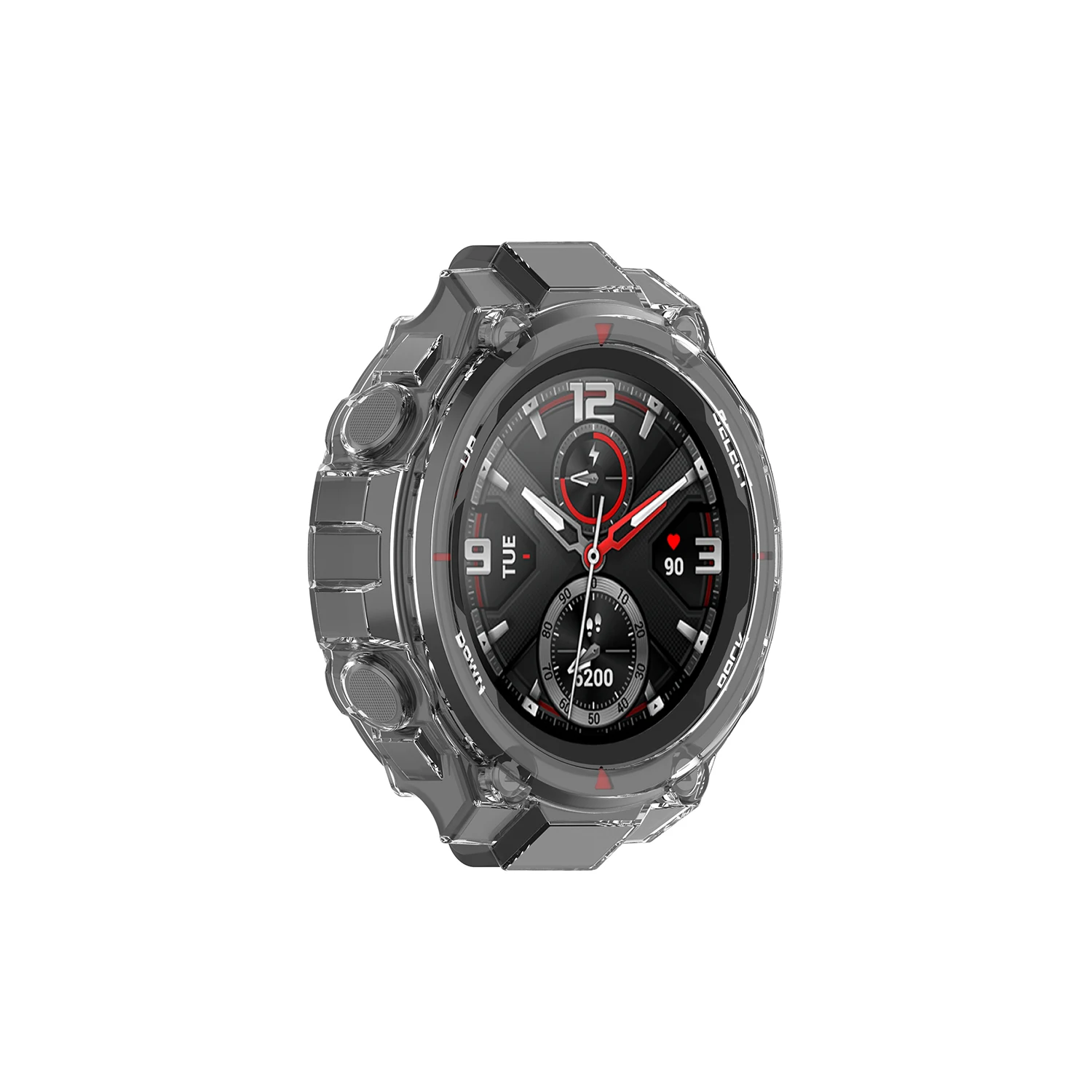 Für Xiaomi Huami Amazfit T Rex Silikon Fall Klar Weiche TPU Stoßstange Schutzhülle Für Amazfit T-Rex Pro beschützer Shell Rahmen – Detail 2