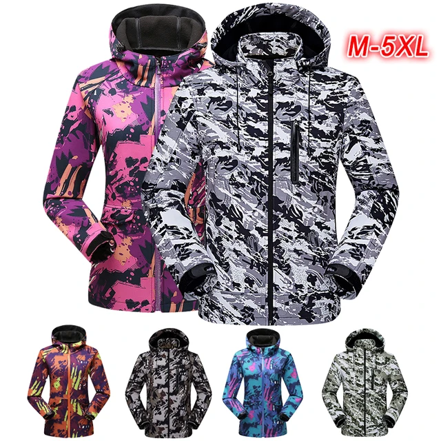 US $47.93 Women Men Winter Fishing Jackets for Skiing Snowboard Fishing Suit Outdoor Hiking Hunting Camouflag