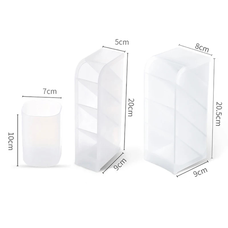 Органайзер для макияжа прозрачный Настольный ящик хранения косметики