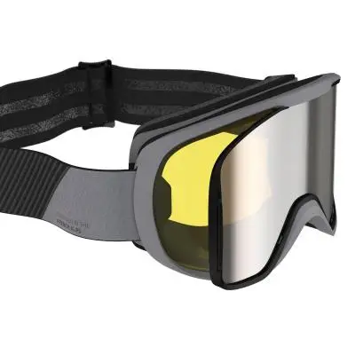 МАСКА ГОРНОЛЫЖНАЯ ДЛЯ ЛЮБОЙ ПОГОДЫ G 500 ВЗР WED'ZE. Decathlon - Color: Black