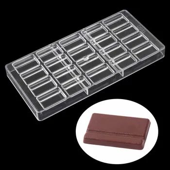 

DIY Wholesale polycarbonate chocolate bar mold, plastic pc candy mold , baking pastry dessert cake Decoration chocolate mold