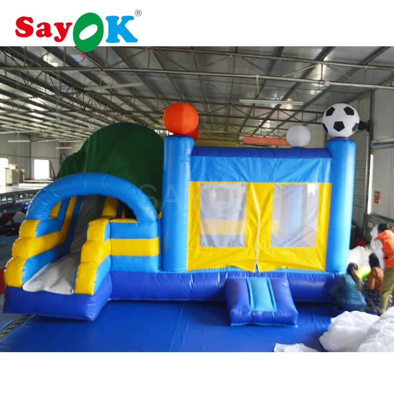 inflatable bouncer slide