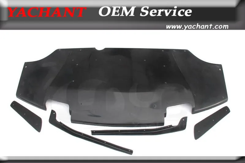 Задний диффузор из стекловолокна FRP 5 шт. подходит для 08-12 Lancer Evolution X EVO 10 VS 3D AREO Style