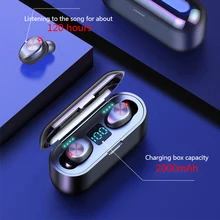 HATOSTEPED Bluetooth Headphones TWS Earbuds Wireless Bluetooth Earphones Stereo Headset Bluetooth Earphone With Mic and Charging