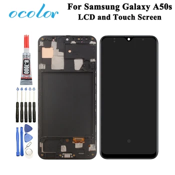 

ocolor AMOLED For Samsung Galaxy A50s LCD And Touch Screen 6.4" Replacement SM-A507FN SM-A507F SM-A5070 For Samsung Galaxy A50s