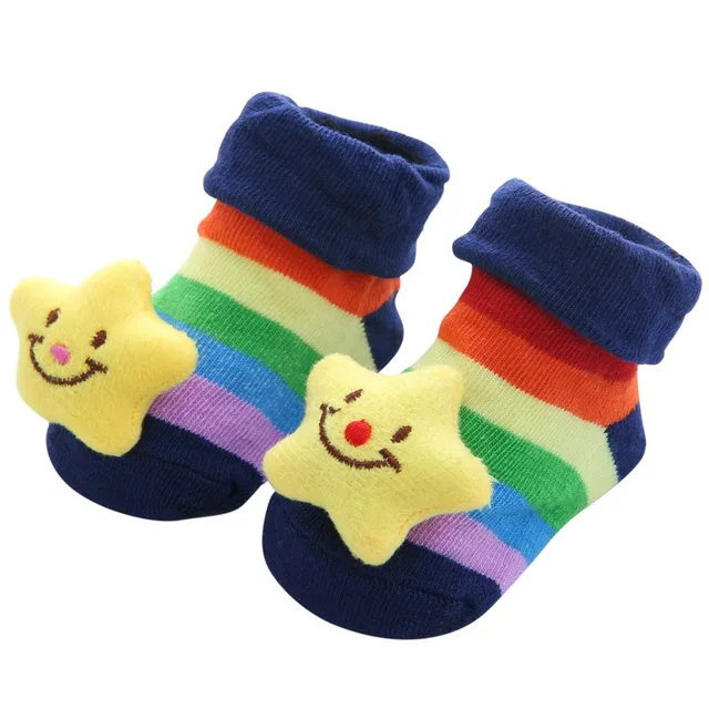 Buy Cheap1 Pair Baby Boy Socks Cotton Baby Socks Rubber Anti Slip Boy Girl Floor Kids Toddlers Sock Spring Animal Infant Newborn Gift.