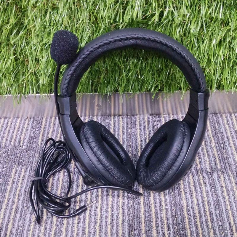 A566N Gaming Headset 3 5mm Wired Headphones with Microphone Stereo Surround Headband for Computer PC Gamer