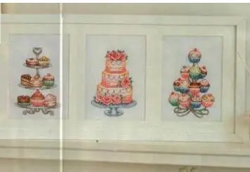 

HH Gold Collection Counted Cross Stitch Kit Cross stitch RS cotton with cross stitch Triple Cake Tower
