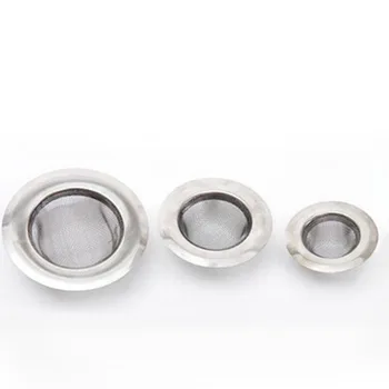 

Kitchen Sink Drain Filter Fine Stainless Steel Preventing Pool Bath Sewer Intervals Plug Garbage Network Slag Strainer Drop ship