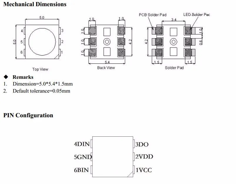 1000 шт. 5 в WS2813(6 контактов) двойной сигнал 5050 SMD черный/белый версия WS2813 индивидуально Адресуемая цифровая светодиодный чип RGB