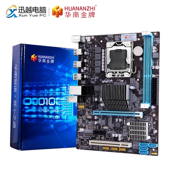 

HUANAN ZHI X58 2.0 Motherboard X58 For Intel LGA 1366 X5650 X5675 DDR3 1066/1333MHz 16GB PCI-E SATA2.0 USB2.0 M-ATX
