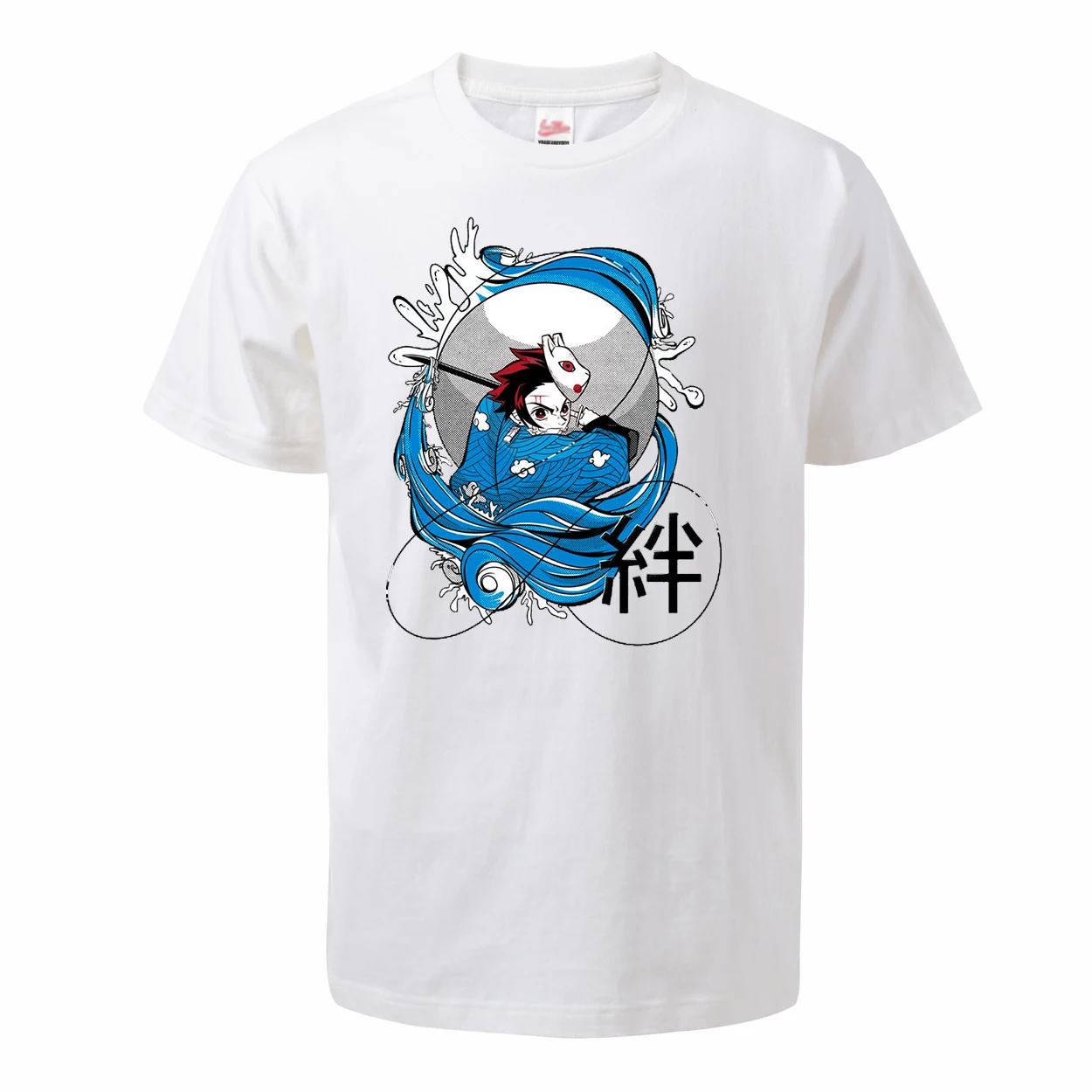 

Men Demon Slayer Kimetsu No Yaiba T Shirts 2020 Summer Tops Tees 100% Cotton Short Sleeve Bonds Streetwear Crew Neck T-shirts
