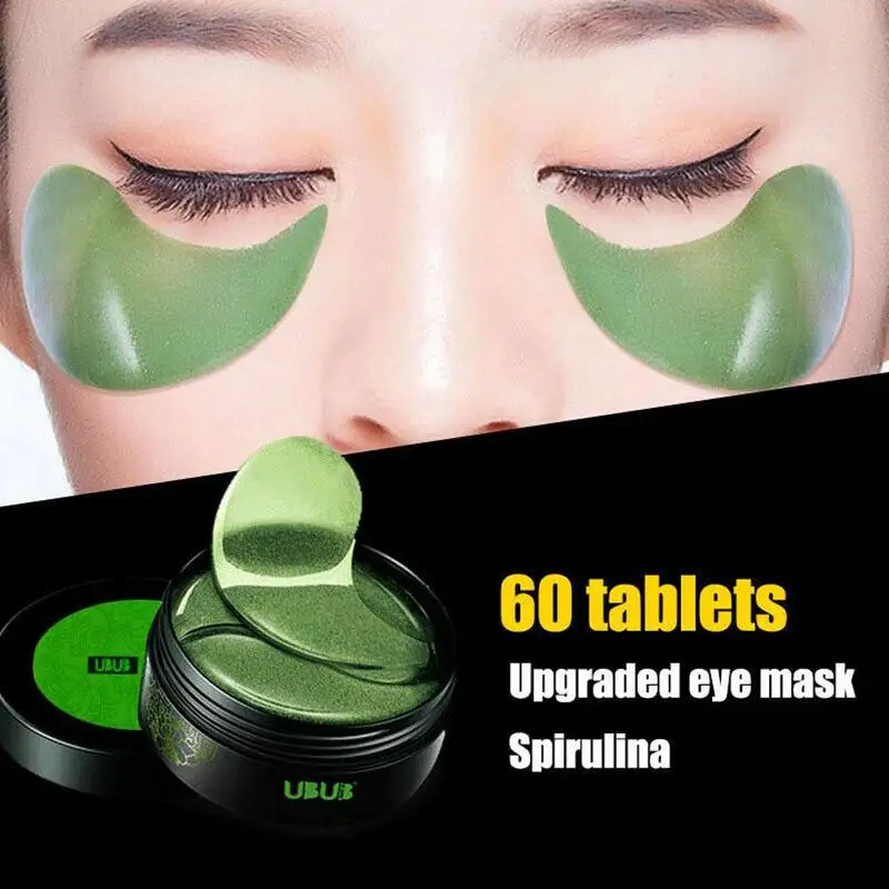 60pcs Seaweed Eye Mask Nourishing Moisturizing Hydration Eye Patches Eye Skin Care Dark Dircles Remove Wrinkle