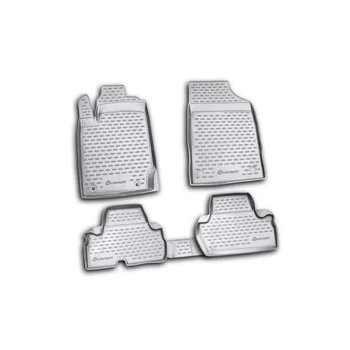 

Floor mats Mitsubishi l-200 2D 2010-2015, 4 PCs (PU) (L200)