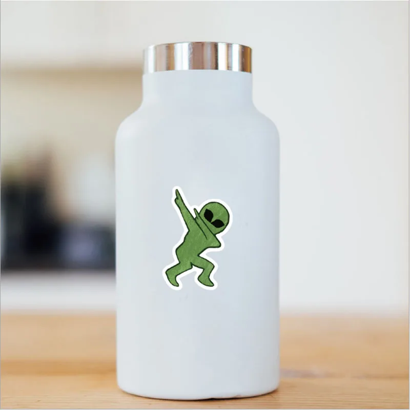 10/30/50pcs  Alien E.t Ufo  Graffiti Waterproof Skateboard Travel Suitcase Phone Laptop Luggage Stickers Diy  Kids Girl Toys